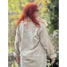 chemise Lucchese in Fleuri Magnolia Pearl - 2