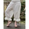 panty / pants ROBERT Ecru cotton Les Ours - 1