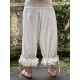panty / pants ROBERT Ecru cotton Les Ours - 4