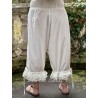 panty / pants ROBERT Ecru cotton Les Ours - 4