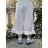 panty / pants ROBERT Ecru cotton Les Ours - 8