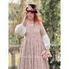 dress EMONA Pink embroidered cotton Les Ours - 4