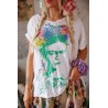 T-shirt Frida Amarillito Pajarito in True Magnolia Pearl - 12