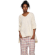 chemisier 44131 JUTTA voile de coton brodé Crème Ewa i Walla - 15