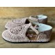 sandales ARIEL crochet Rose Les Ours - 3