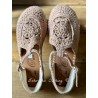 sandales ARIEL crochet Rose Les Ours - 2
