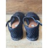 sandales ARIEL crochet Noir Les Ours - 1