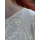 chemisier 44131 JUTTA voile de coton brodé Crème Ewa i Walla - 20
