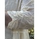 chemisier 44131 JUTTA voile de coton brodé Crème Ewa i Walla - 22