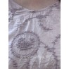 chemisier 44131 JUTTA voile de coton brodé Mauve pâle Ewa i Walla - 16