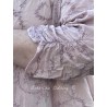 chemisier 44131 JUTTA voile de coton brodé Mauve pâle Ewa i Walla - 17