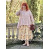 chemisier 44131 JUTTA voile de coton brodé Mauve pâle Ewa i Walla - 12