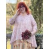 chemisier 44131 JUTTA voile de coton brodé Mauve pâle Ewa i Walla - 9