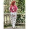 overalls Love Applique Cosmo in Crush Magnolia Pearl - 4