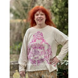 T-shirt Robina 1865 Viggo in Moonlight Magnolia Pearl - 1