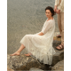 robe 55897 ALBERTA organdie et tulle Ivoire Ewa i Walla - 2