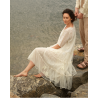 robe 55897 ALBERTA organdie et tulle Ivoire Ewa i Walla - 2