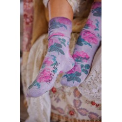 socks Floral MP in Brioni Rose Magnolia Pearl - 1