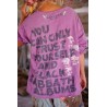 T-shirt Black Sabbath Trust Viggo in Dewberry Magnolia Pearl - 16