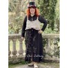 robe Demi in Midnight Magnolia Pearl - 7