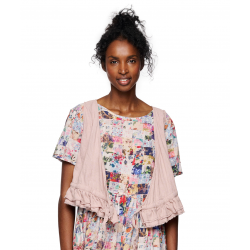 gilet 33387 CONNIE lin Mauve pâle Ewa i Walla - 1