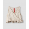 vest 33387 CONNIE Bone linen Ewa i Walla - 14