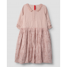 robe 55891 JOSEFINA voile de coton brodé Mauve pâle Ewa i Walla - 17