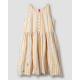 robe 55896 BIRGITTA coton Rayé jaune Ewa i Walla - 16