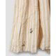 robe 55896 BIRGITTA coton Rayé jaune Ewa i Walla - 20