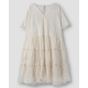 robe 55897 ALBERTA organdie et tulle Ivoire Ewa i Walla - 16