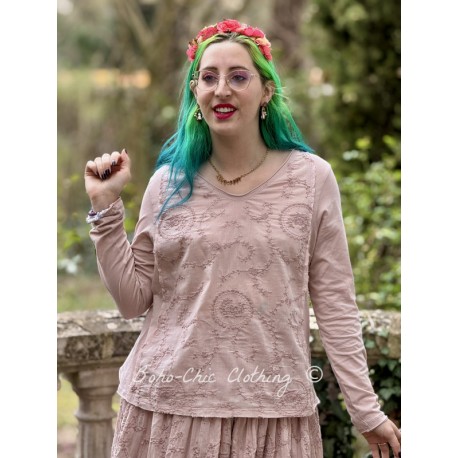T-shirt à manches longues 44147 BINDY jersey Mauve pâle Ewa i Walla - 1