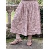 skirt 22262 OLGA Pale mauve embroidered voile Ewa i Walla - 11