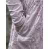 skirt 22262 OLGA Pale mauve embroidered voile Ewa i Walla - 18