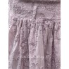 skirt 22262 OLGA Pale mauve embroidered voile Ewa i Walla - 17