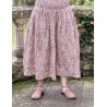 skirt 22262 OLGA Pale mauve embroidered voile