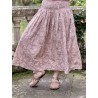 skirt 22262 OLGA Pale mauve embroidered voile Ewa i Walla - 2