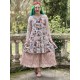 skirt 22262 OLGA Pale mauve embroidered voile Ewa i Walla - 8