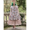 skirt 22262 OLGA Pale mauve embroidered voile Ewa i Walla - 8