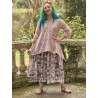 chemisier 44131 JUTTA voile de coton brodé Mauve pâle Ewa i Walla - 6