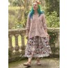 chemisier 44131 JUTTA voile de coton brodé Mauve pâle Ewa i Walla - 5