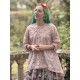chemisier 44131 JUTTA voile de coton brodé Mauve pâle Ewa i Walla - 2