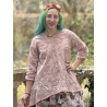 chemisier 44131 JUTTA voile de coton brodé Mauve pâle Ewa i Walla - 1