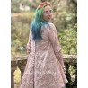 chemisier 44131 JUTTA voile de coton brodé Mauve pâle Ewa i Walla - 4