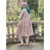 robe 55891 JOSEFINA voile de coton brodé Mauve pâle Ewa i Walla - 14