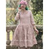robe 55891 JOSEFINA voile de coton brodé Mauve pâle Ewa i Walla - 10