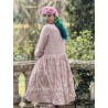 robe 55891 JOSEFINA voile de coton brodé Mauve pâle Ewa i Walla - 15
