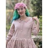 robe 55891 JOSEFINA voile de coton brodé Mauve pâle Ewa i Walla - 12