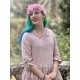 robe 55891 JOSEFINA voile de coton brodé Mauve pâle Ewa i Walla - 13