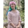 robe 55891 JOSEFINA voile de coton brodé Mauve pâle Ewa i Walla - 13