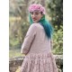 robe 55891 JOSEFINA voile de coton brodé Mauve pâle Ewa i Walla - 16